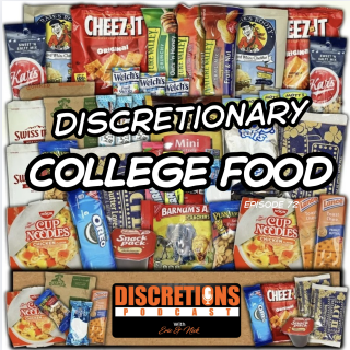 72. discretionary college food | guest Ian from FL